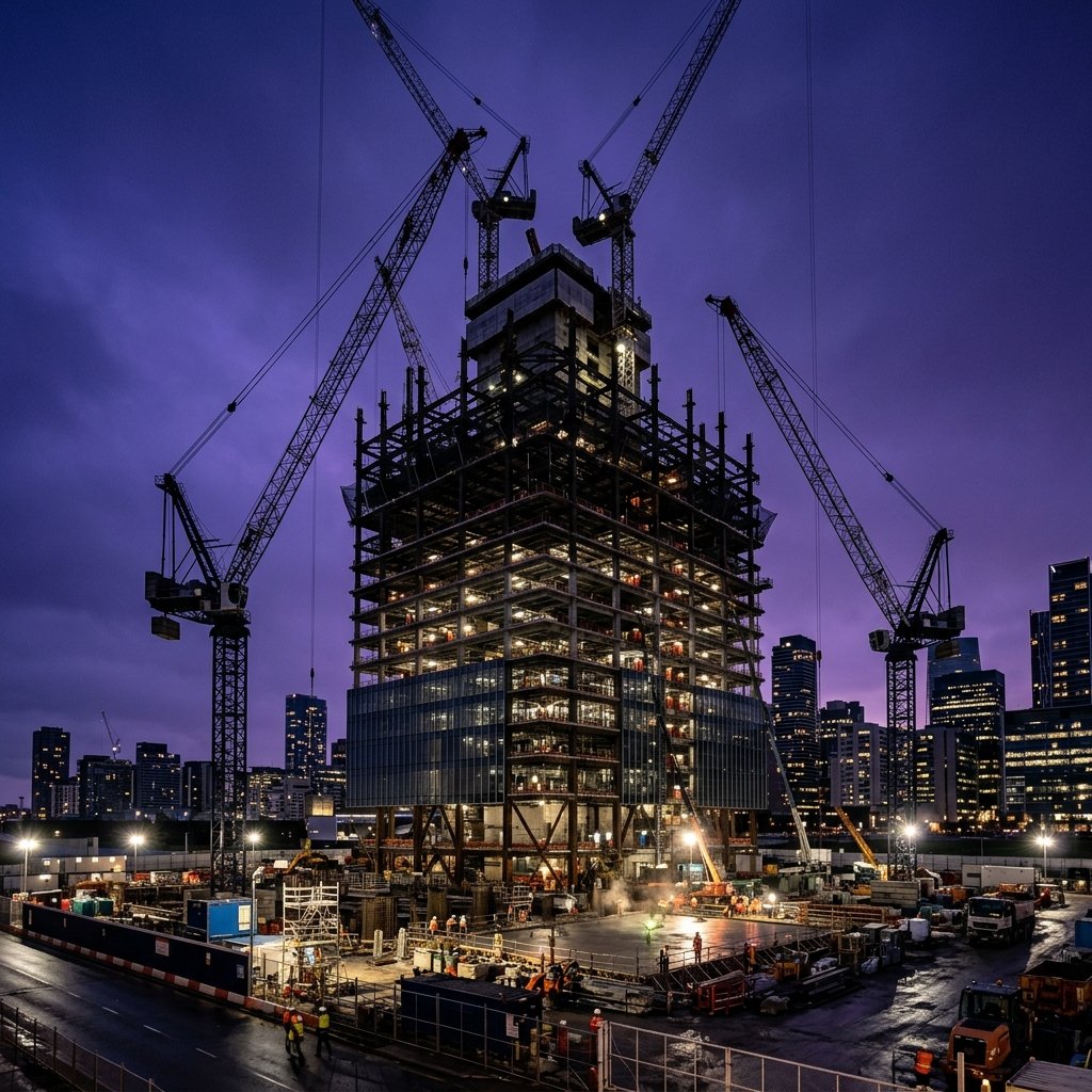 Construction Site Background